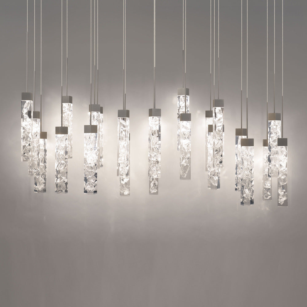 Minx LED Linear Multi Pendant Light in Detail.