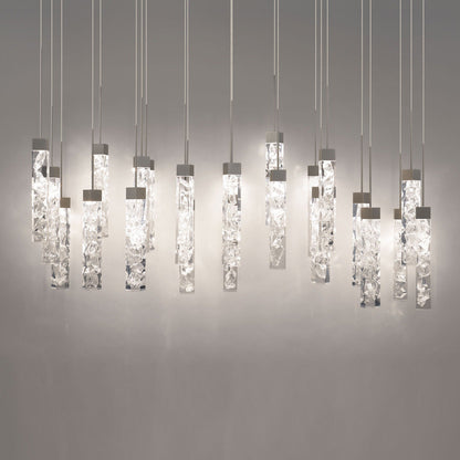 Minx LED Linear Multi Pendant Light in Detail.