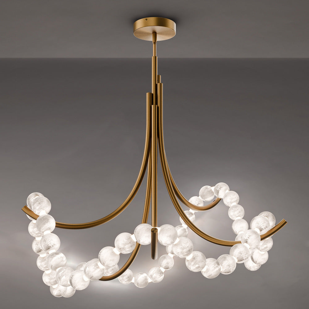 Parel LED Flush Mount Ceiling Light in Detail.