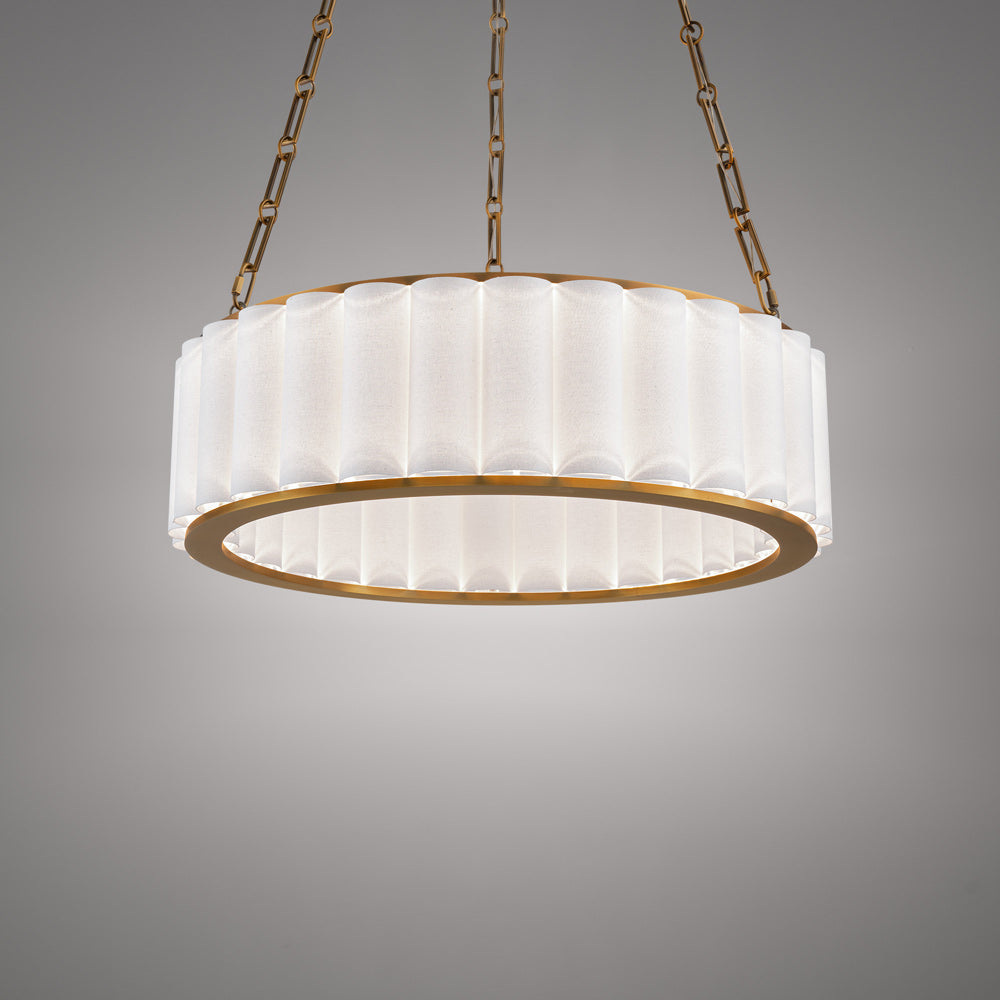 Poplin LED Pendant Light in Detail.