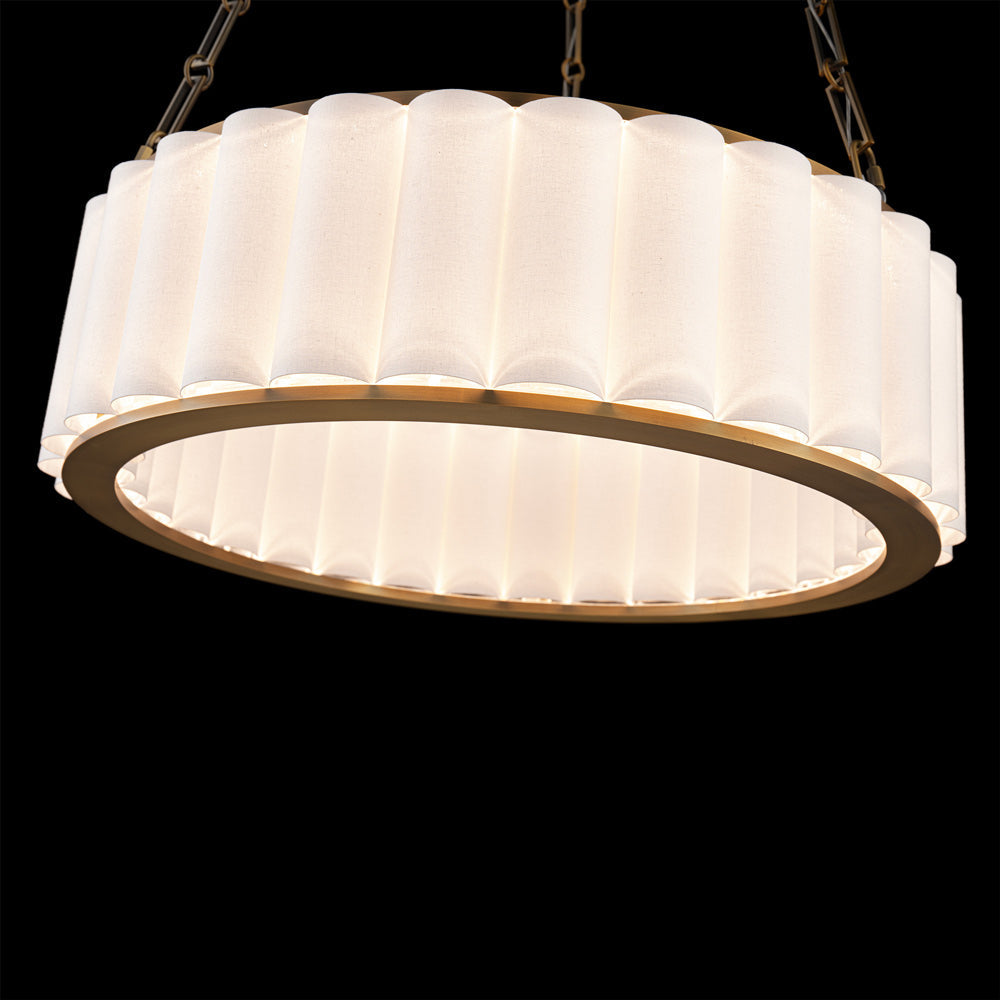 Poplin LED Pendant Light in Detail.