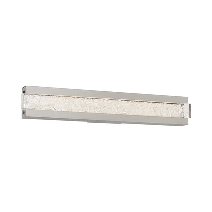 Posh LED Bath Vanity Light in Brushed Nickel (29-Inch).