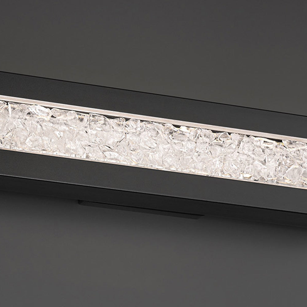 Posh LED Bath Vanity Light in Detail.