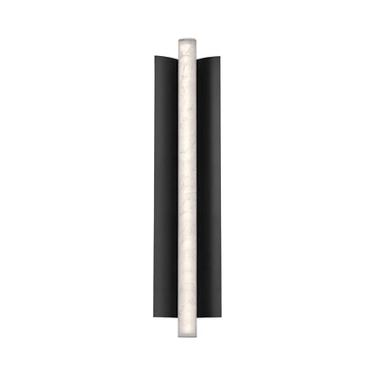 Rapper LED Wall Light in Black (24-Inch).