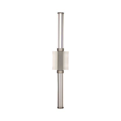 Ribeye LED Bath Vanity Light in Brushed Nickel.