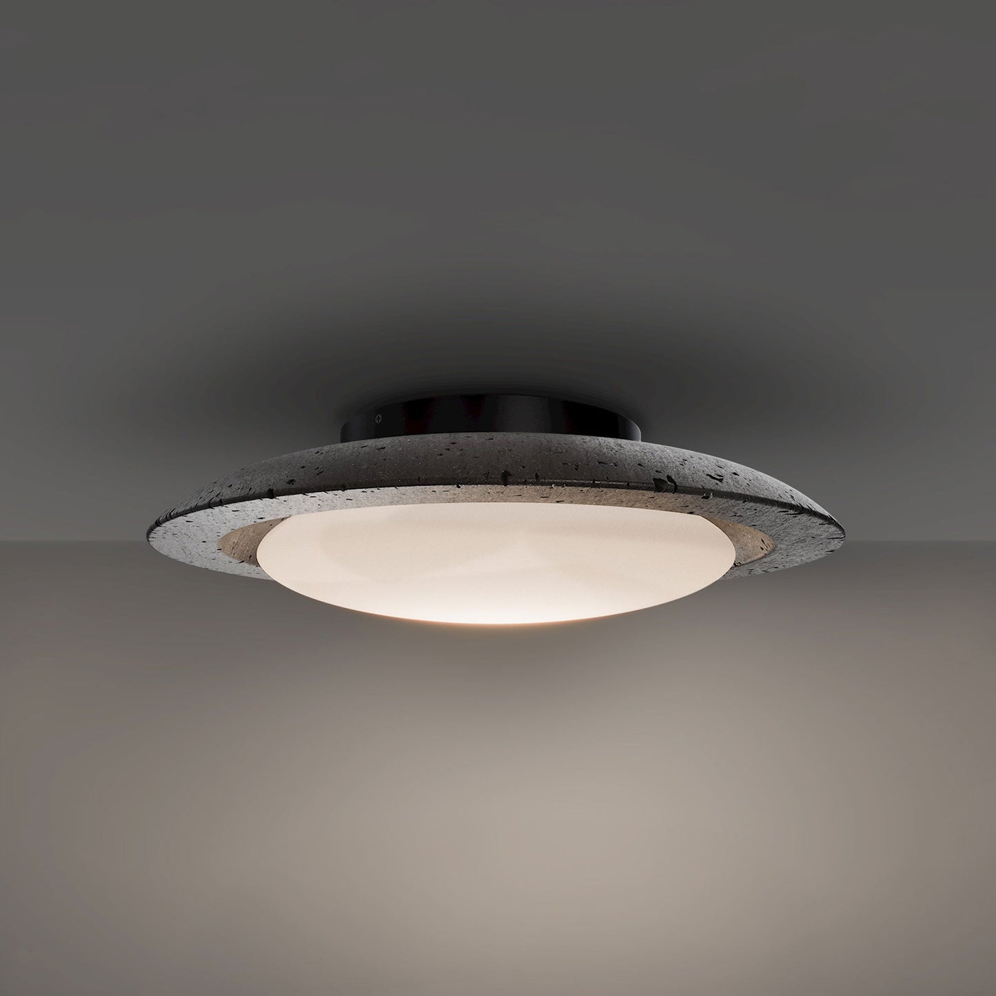 Saturno LED Flush Mount Ceiling Light in Detail.