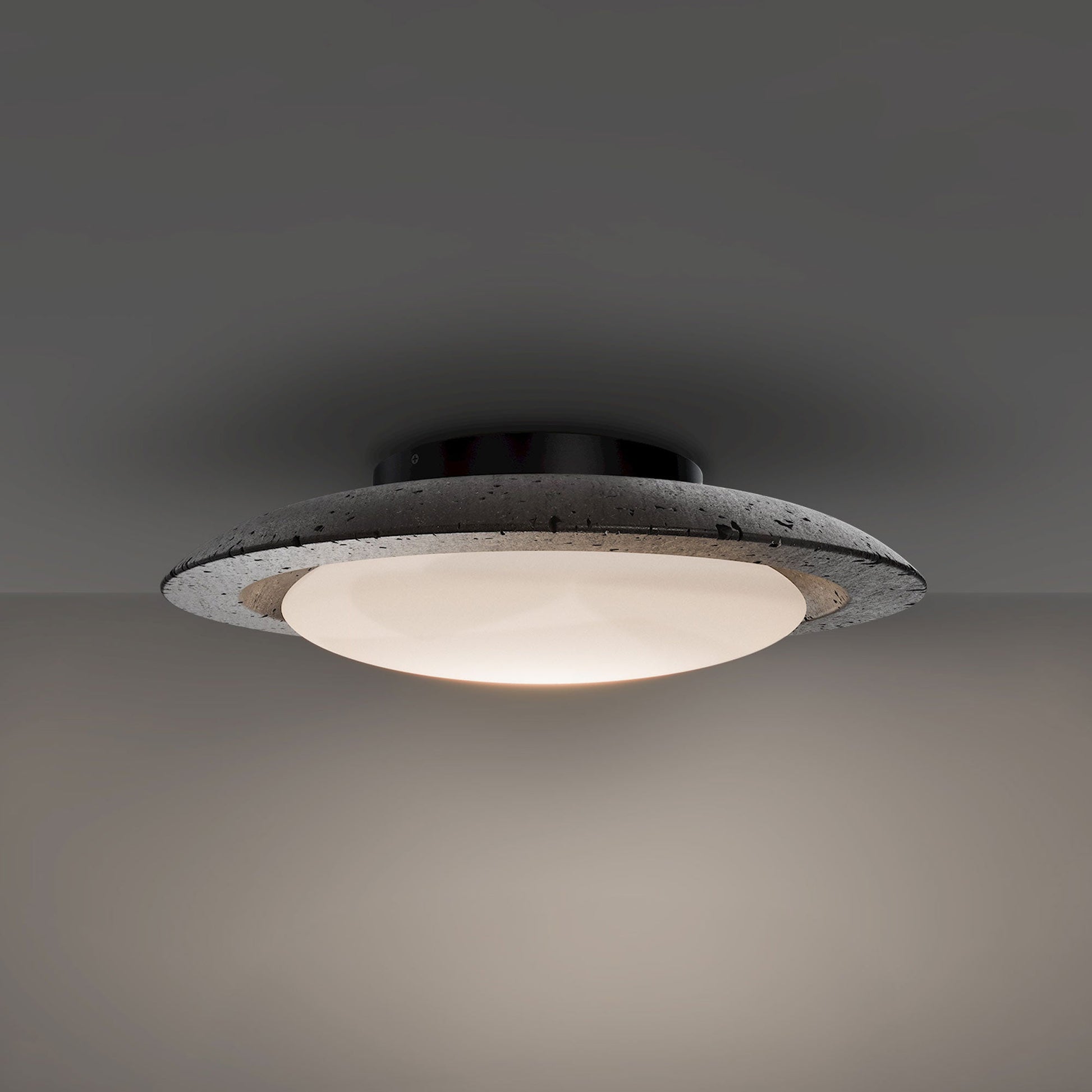 Saturno LED Flush Mount Ceiling Light in Detail.