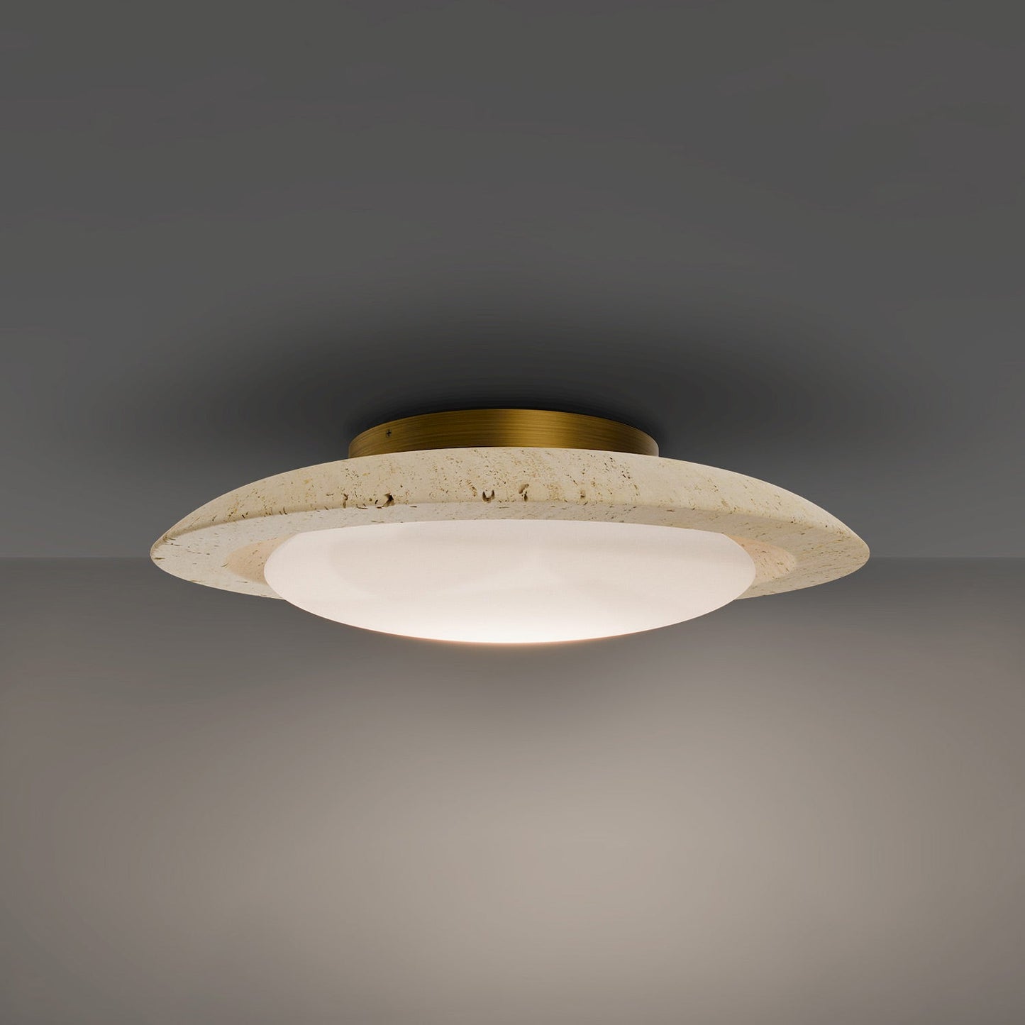 Saturno LED Flush Mount Ceiling Light in Detail.