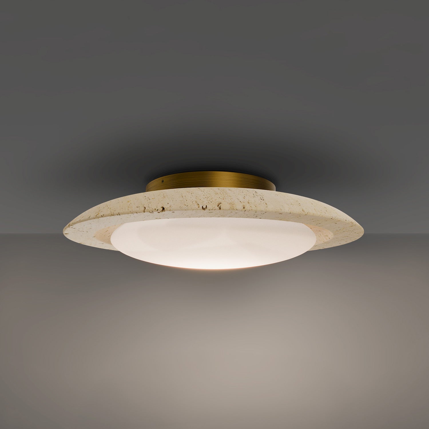 Saturno LED Flush Mount Ceiling Light in Detail.