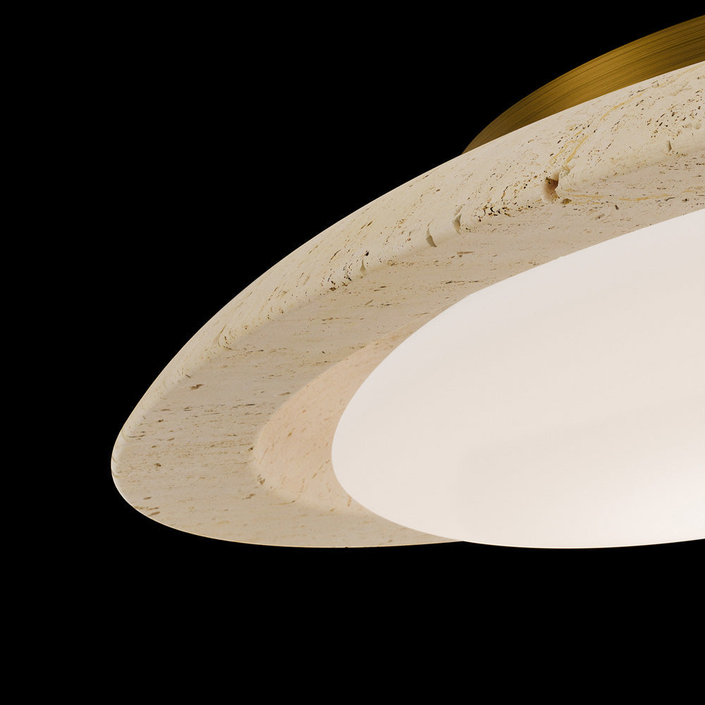 Saturno LED Flush Mount Ceiling Light in Detail.