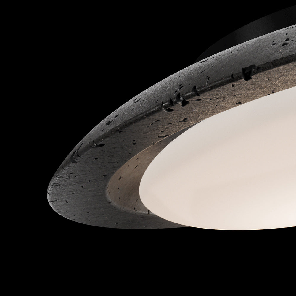 Saturno LED Flush Mount Ceiling Light in Detail.