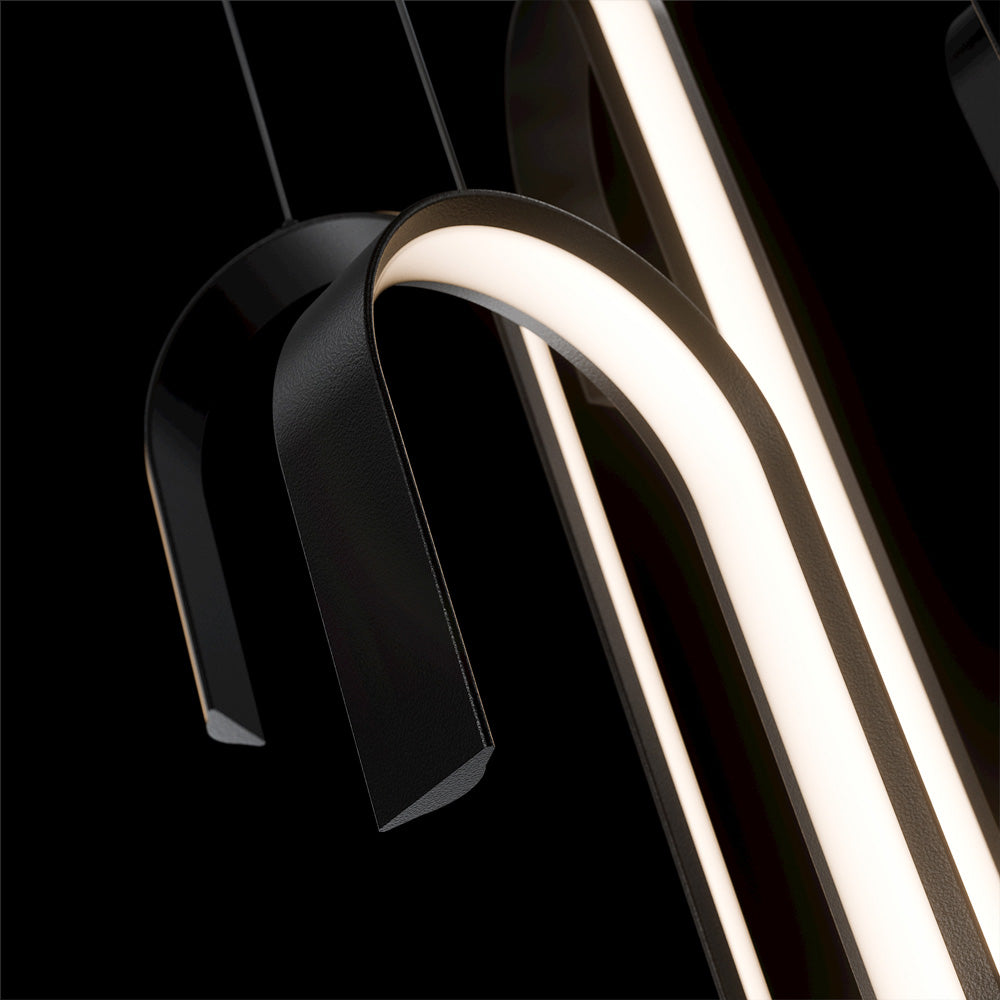 Seahorse LED Pendant Light in Detail.