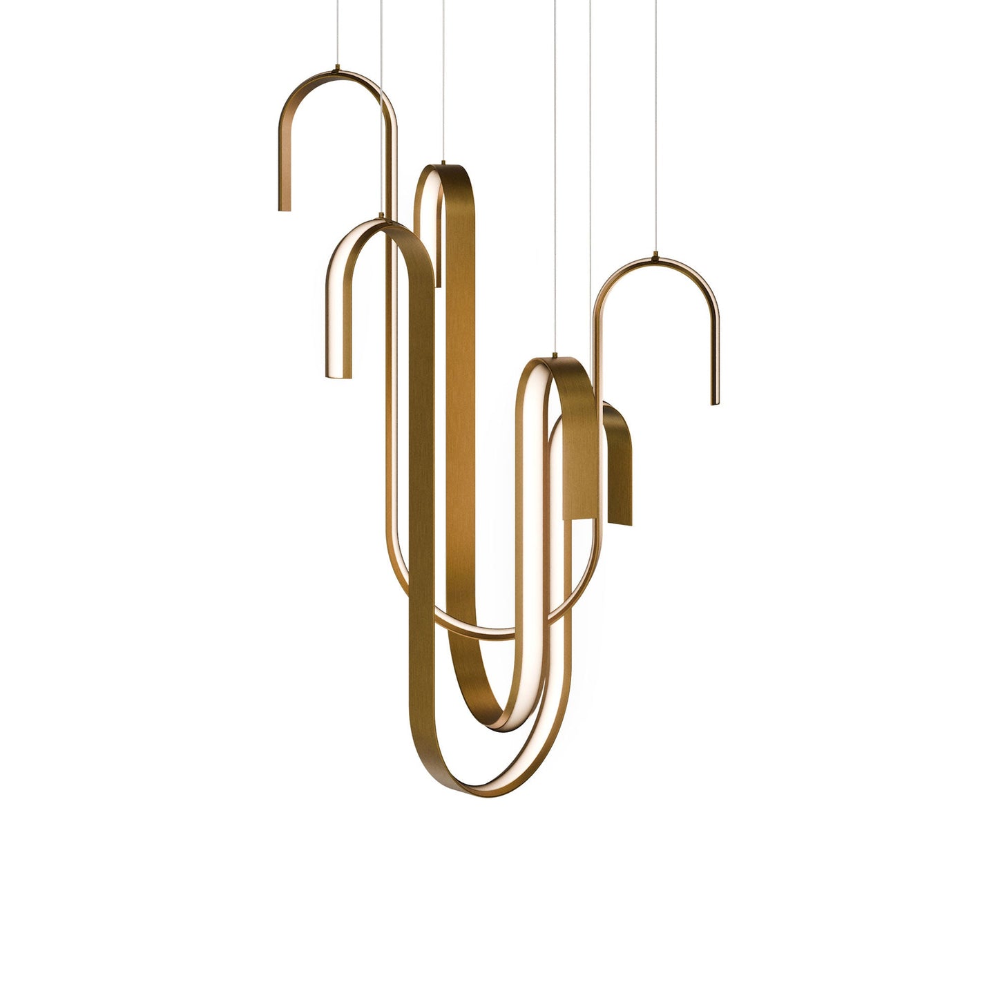 Seahorse LED Pendant Light in Detail.