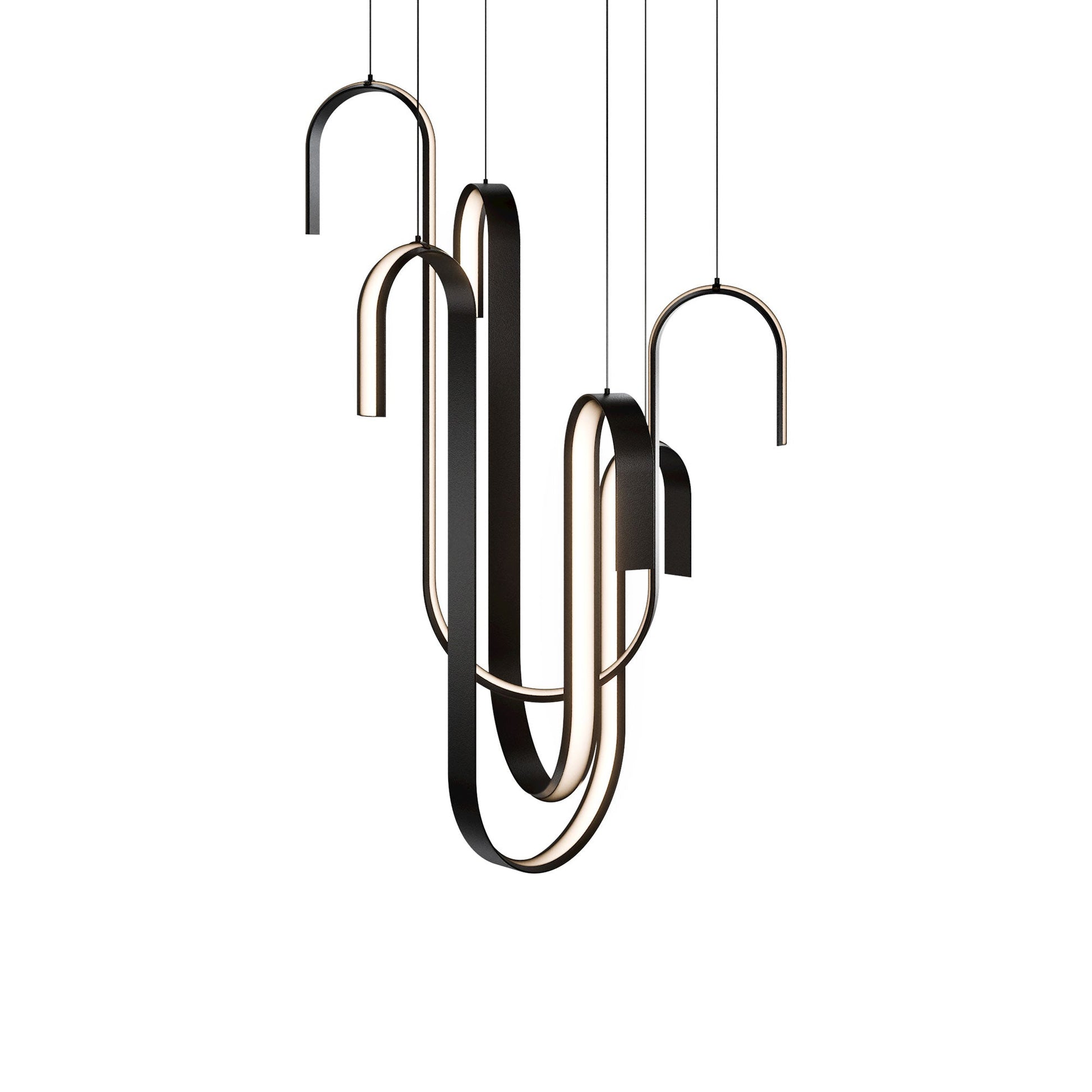 Seahorse LED Pendant Light in Detail.