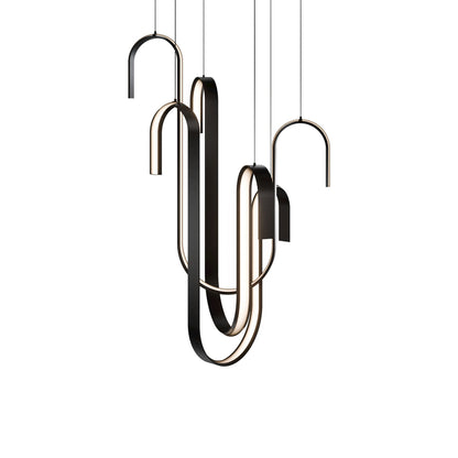 Seahorse LED Pendant Light in Detail.