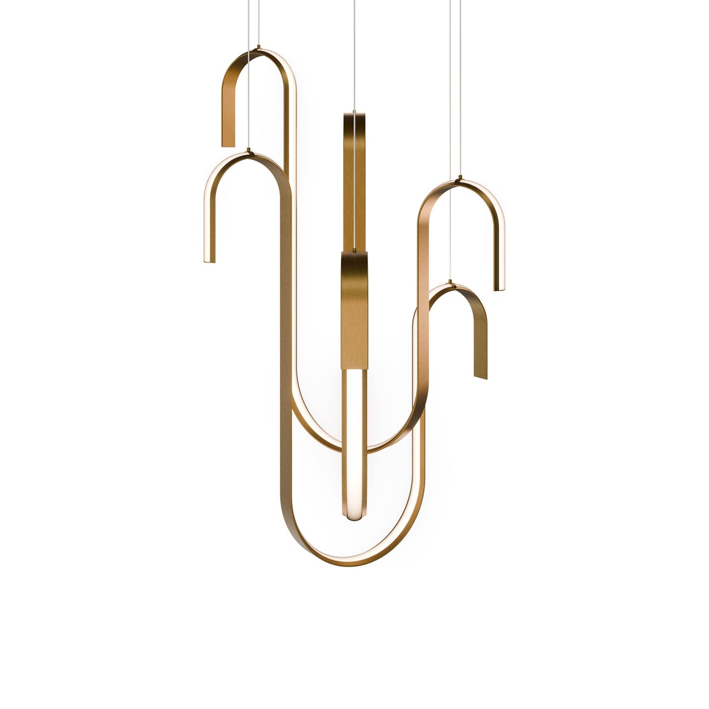 Seahorse LED Pendant Light in Detail.