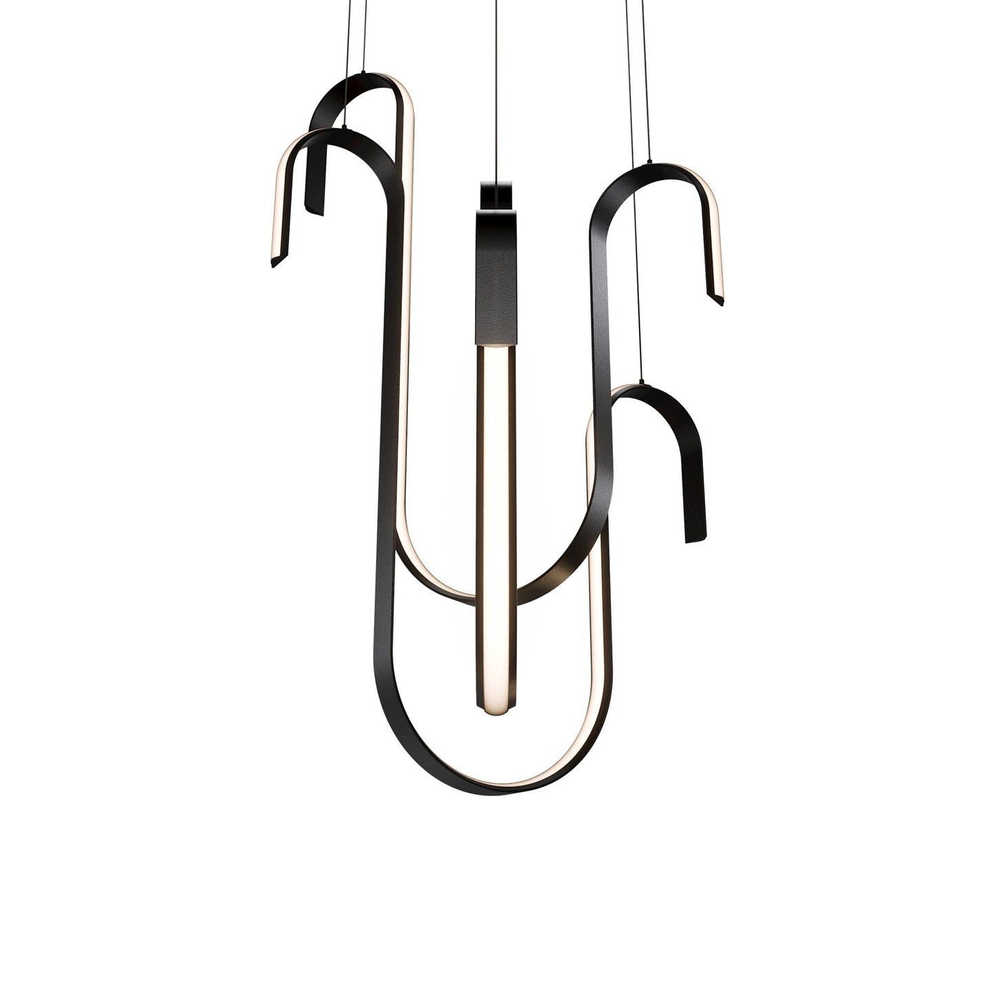 Seahorse LED Pendant Light in Detail.
