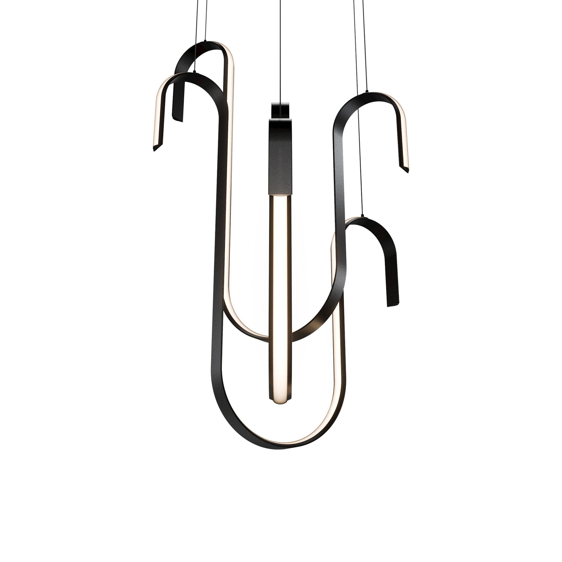 Seahorse LED Pendant Light in Detail.