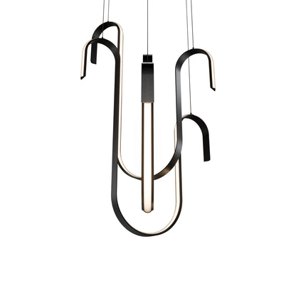 Seahorse LED Pendant Light in Detail.