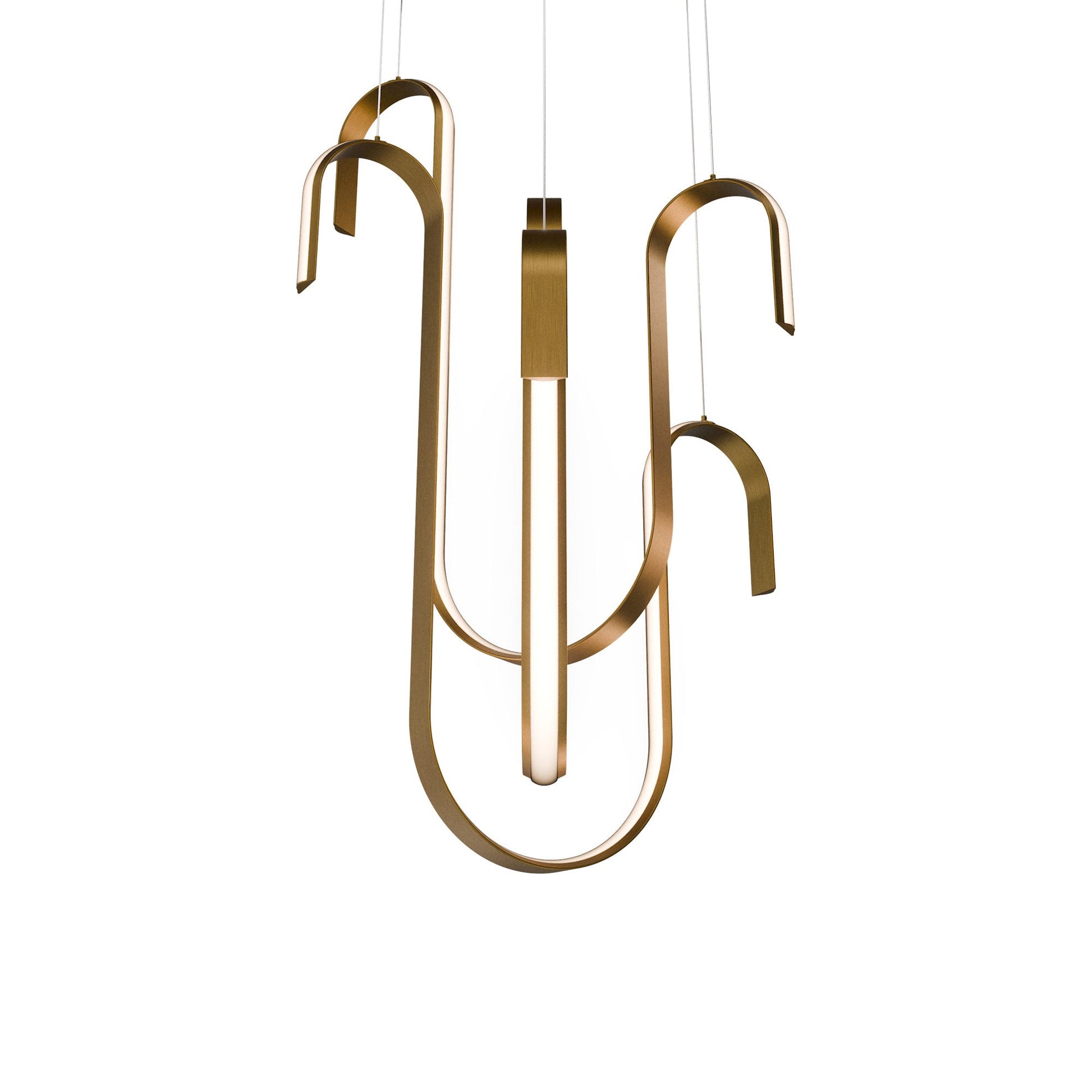 Seahorse LED Pendant Light in Detail.