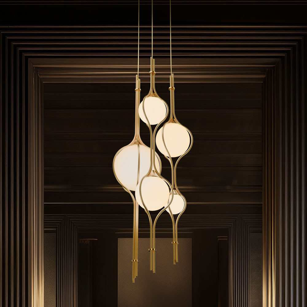 Skyla LED Pendant Light in Detail.