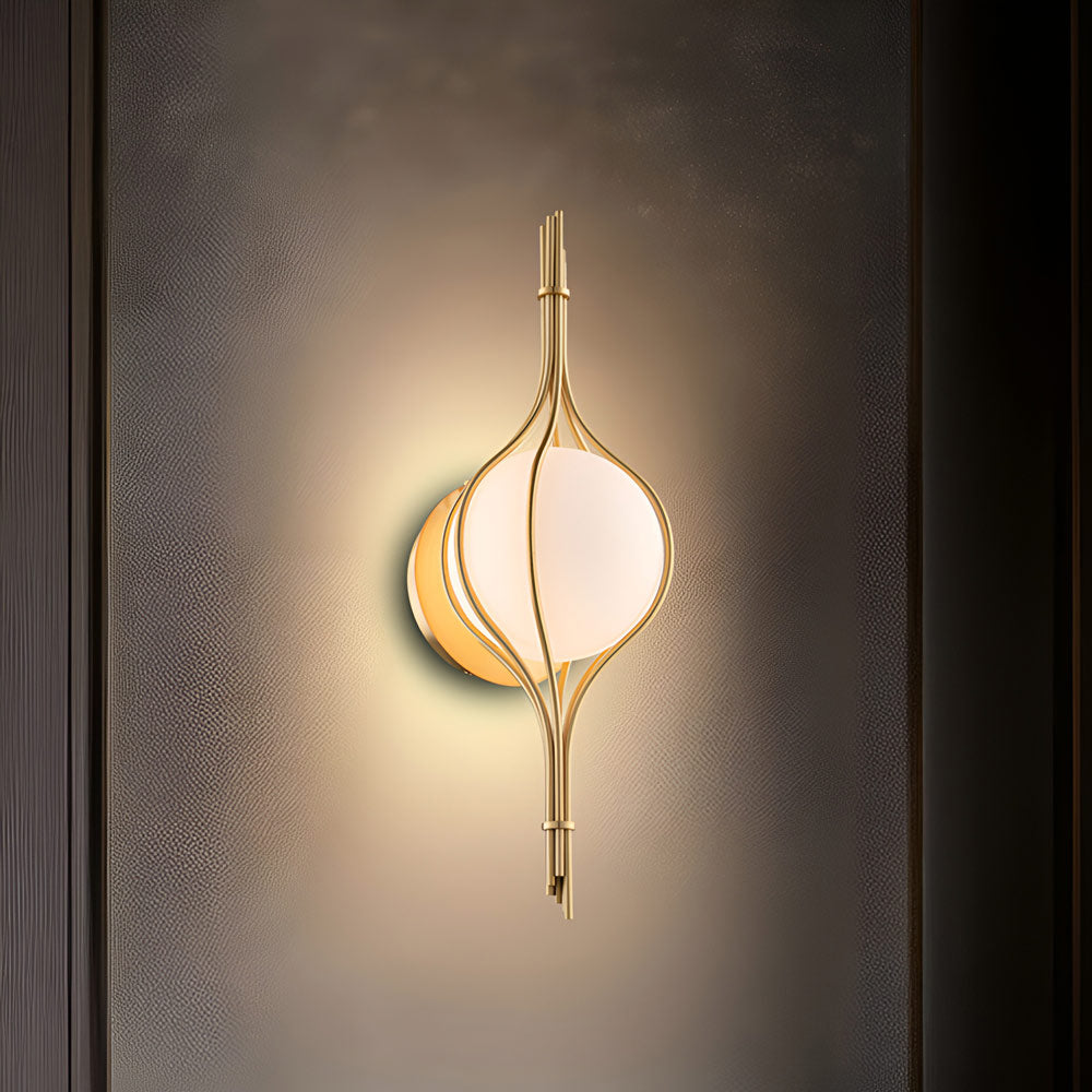 Skyla LED Wall Light in Detail.