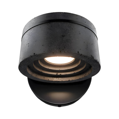 Sorin LED Picture Light in Basalt Stone/Black.