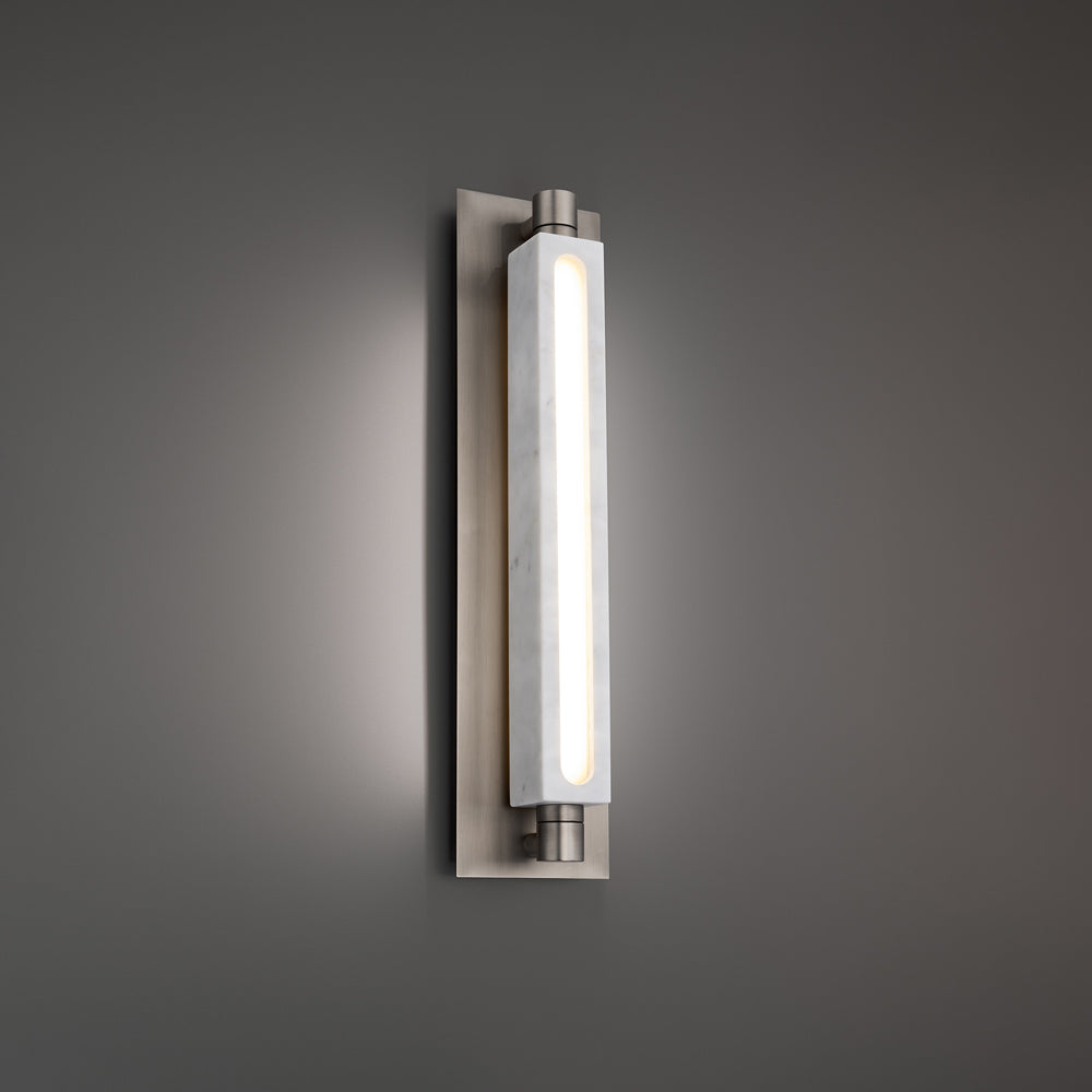 Stanchion LED Wall Light in Detail.