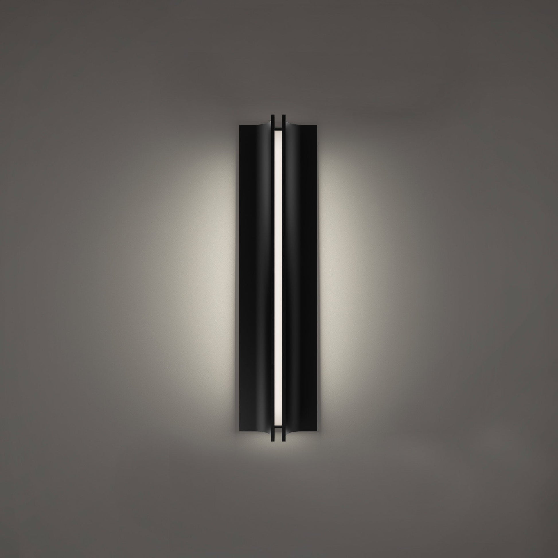 Strait Outdoor LED Wall Light (Large/3000K).