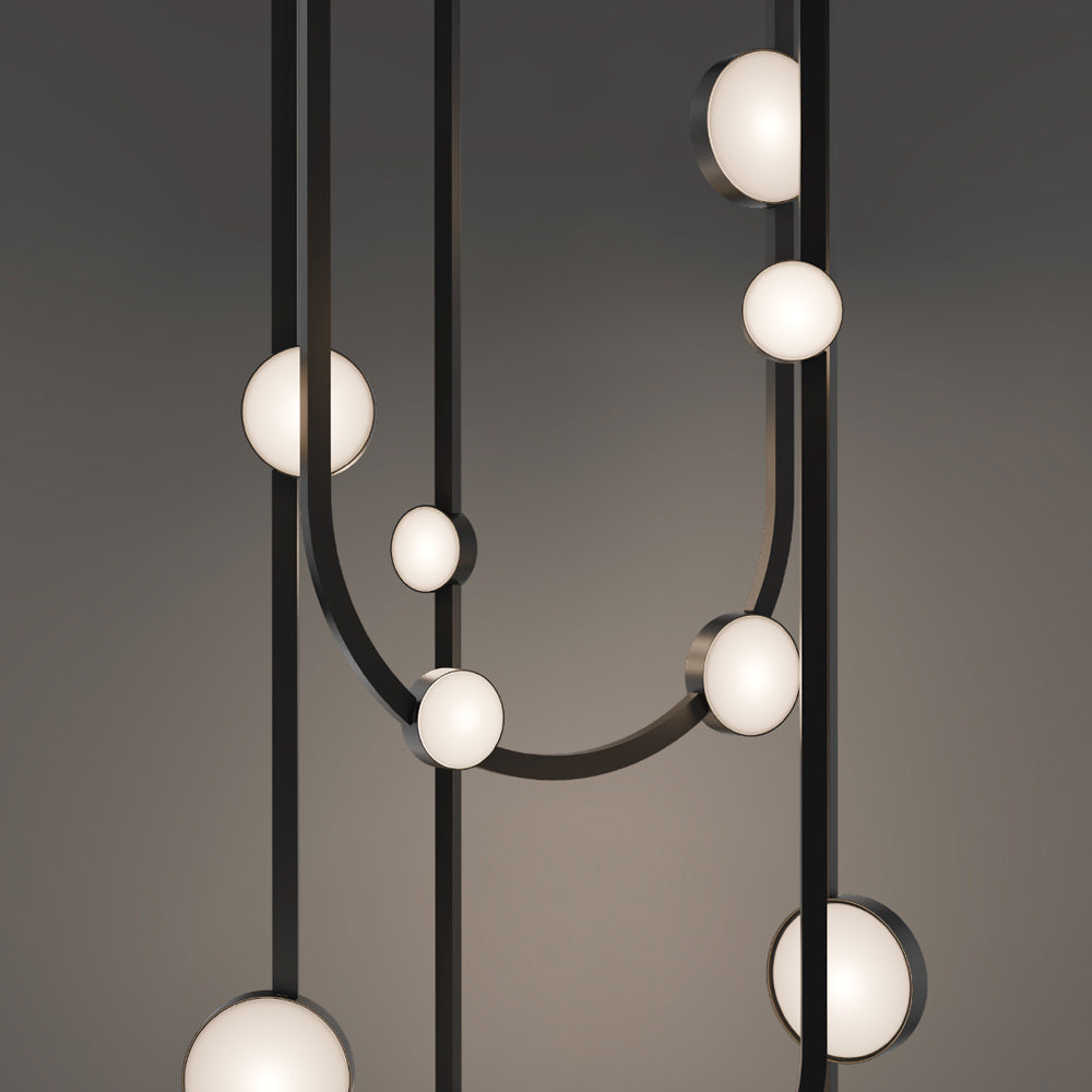 Tableau LED Flush Mount Ceiling Light in Detail.