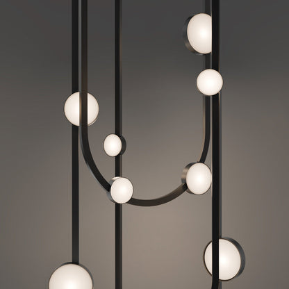 Tableau LED Flush Mount Ceiling Light in Detail.