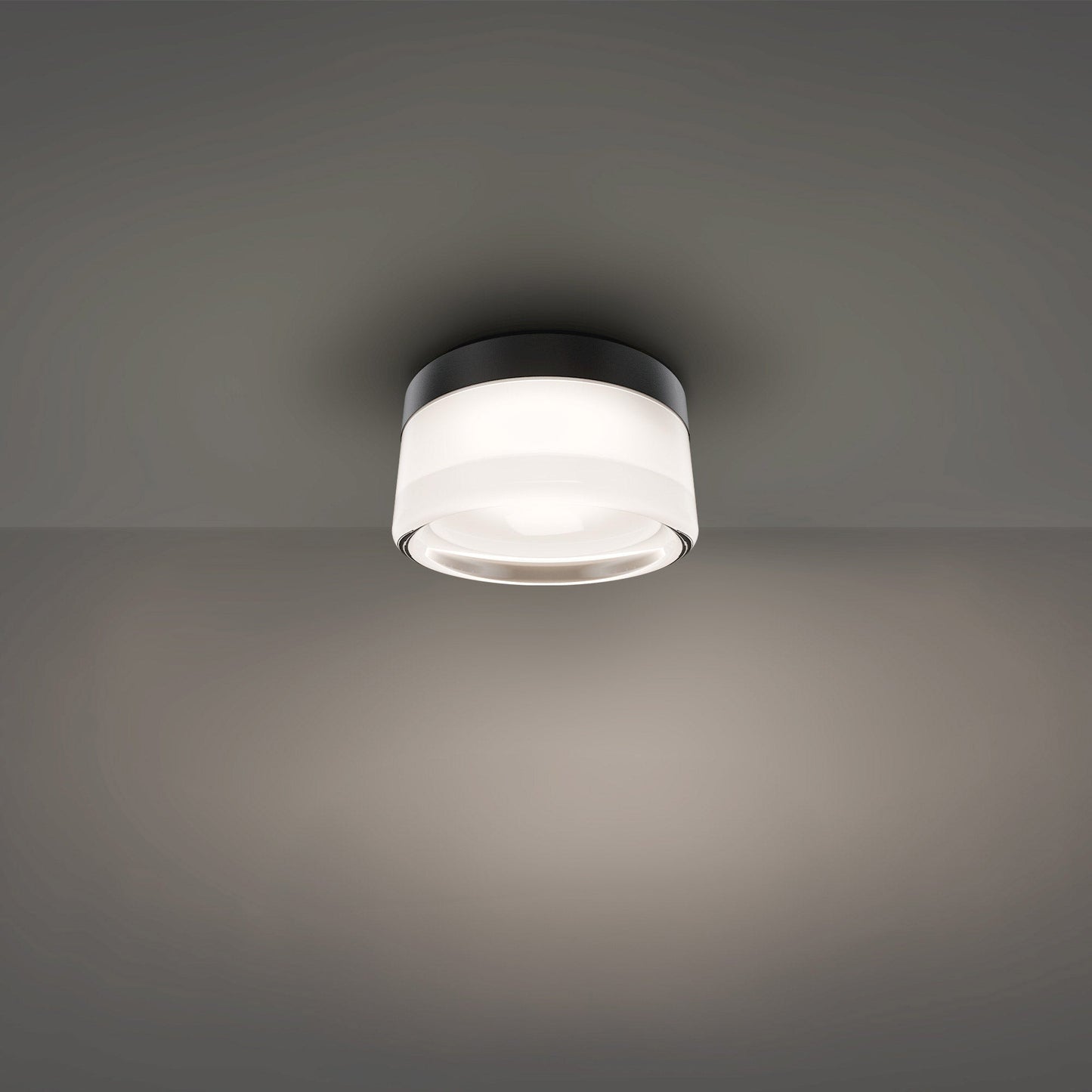 Tuck II Outdoor LED Flush Mount Ceiling Light in Detail.