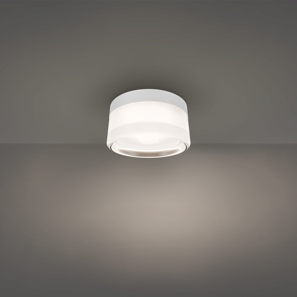 Tuck II Outdoor LED Flush Mount Ceiling Light in Detail.