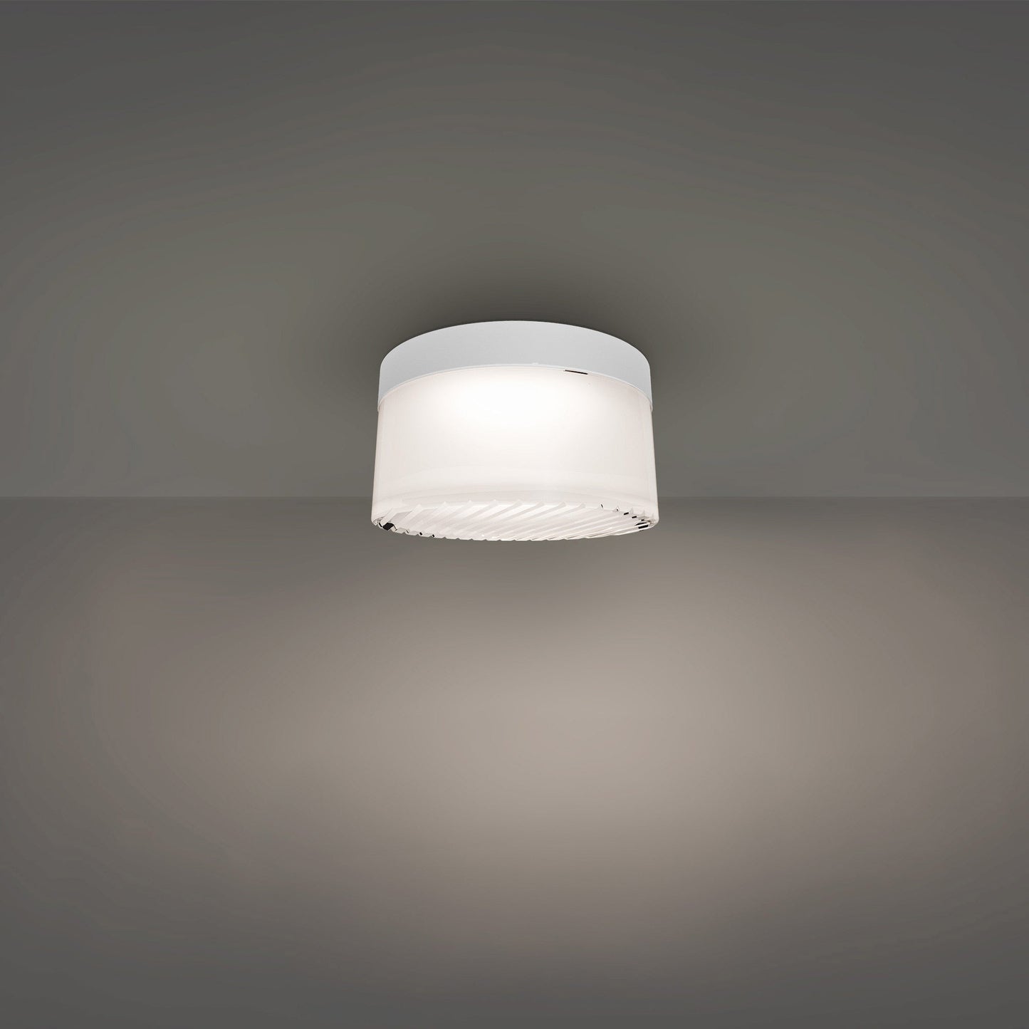 Tuck III Outdoor LED Flush Mount Ceiling Light in Detail.