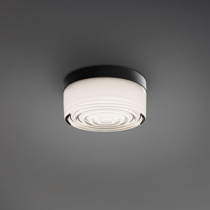 Tuck Outdoor LED Flush Mount Ceiling Light in Detail.