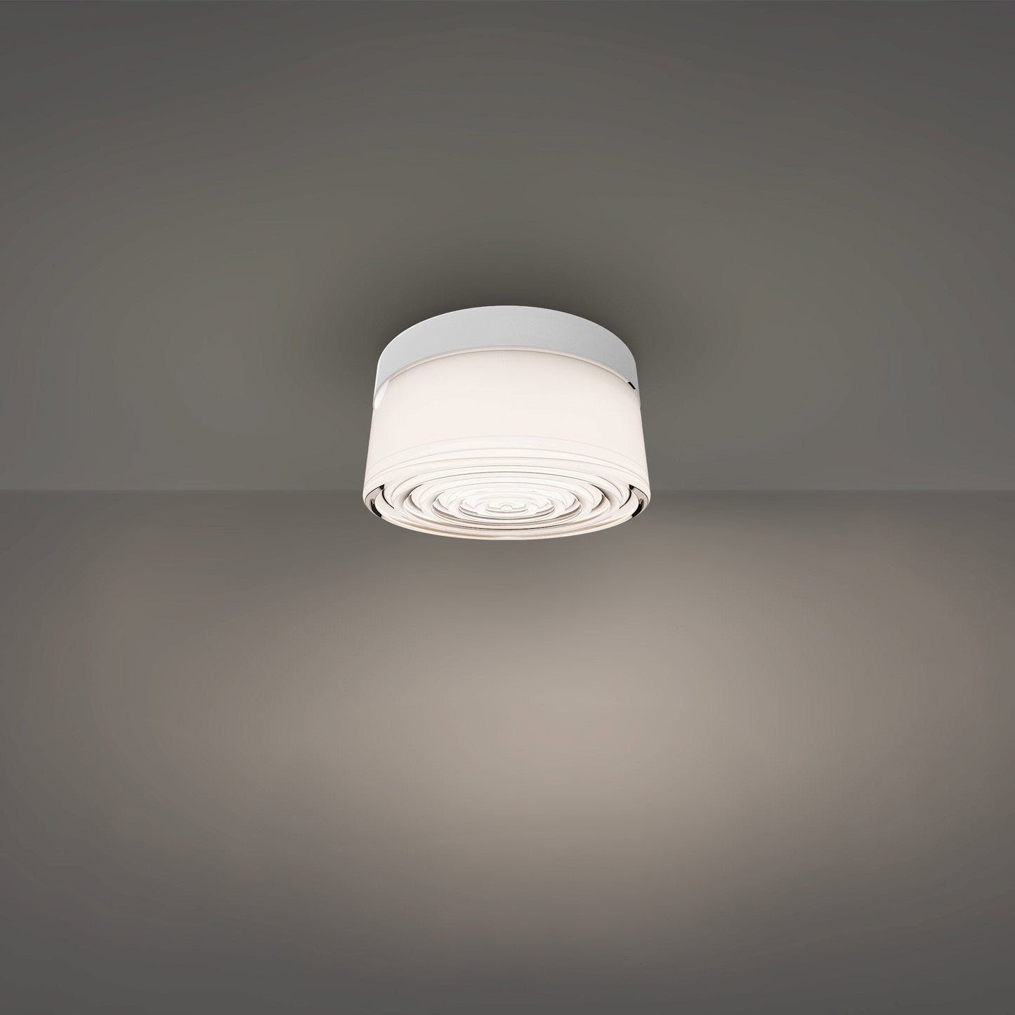 Tuck Outdoor LED Flush Mount Ceiling Light in Detail.