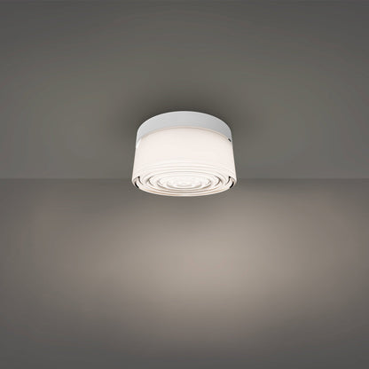 Tuck Outdoor LED Flush Mount Ceiling Light in Detail.