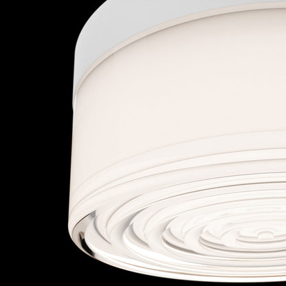 Tuck Outdoor LED Flush Mount Ceiling Light in Detail.