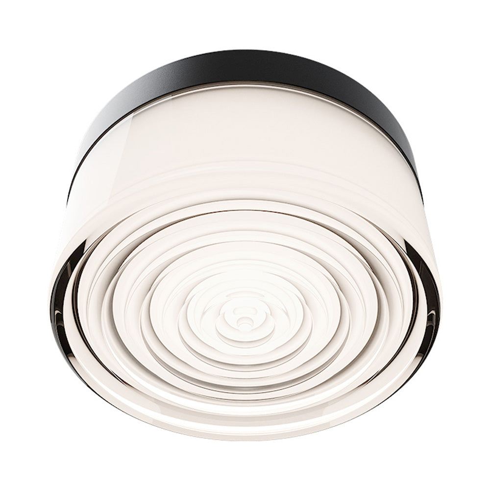 Tuck Outdoor LED Flush Mount Ceiling Light in Detail.