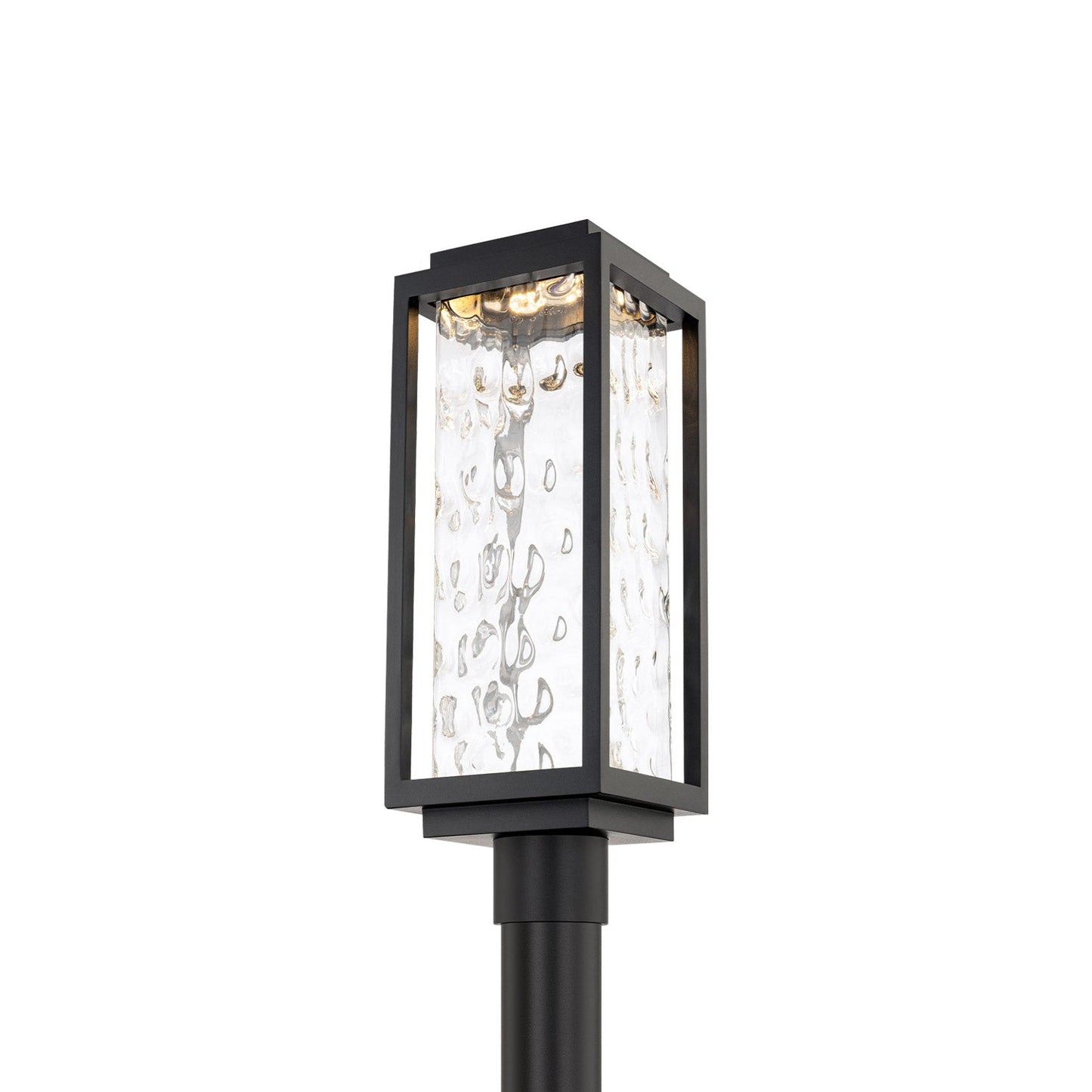 Two If By Sea Outdoor LED Post Light.