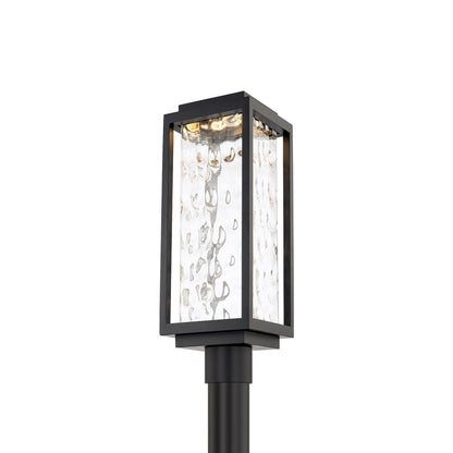 Two If By Sea Outdoor LED Post Light.