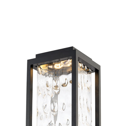 Two If By Sea Outdoor LED Post Light in Detail.