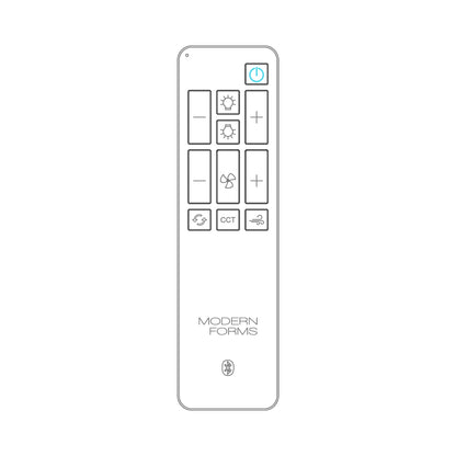 Uplight and Downlight Remote Control with Bluetooth.