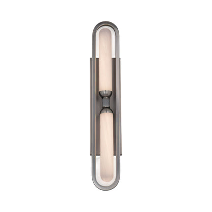 Whitt LED Wall Light in Antique Nickel.