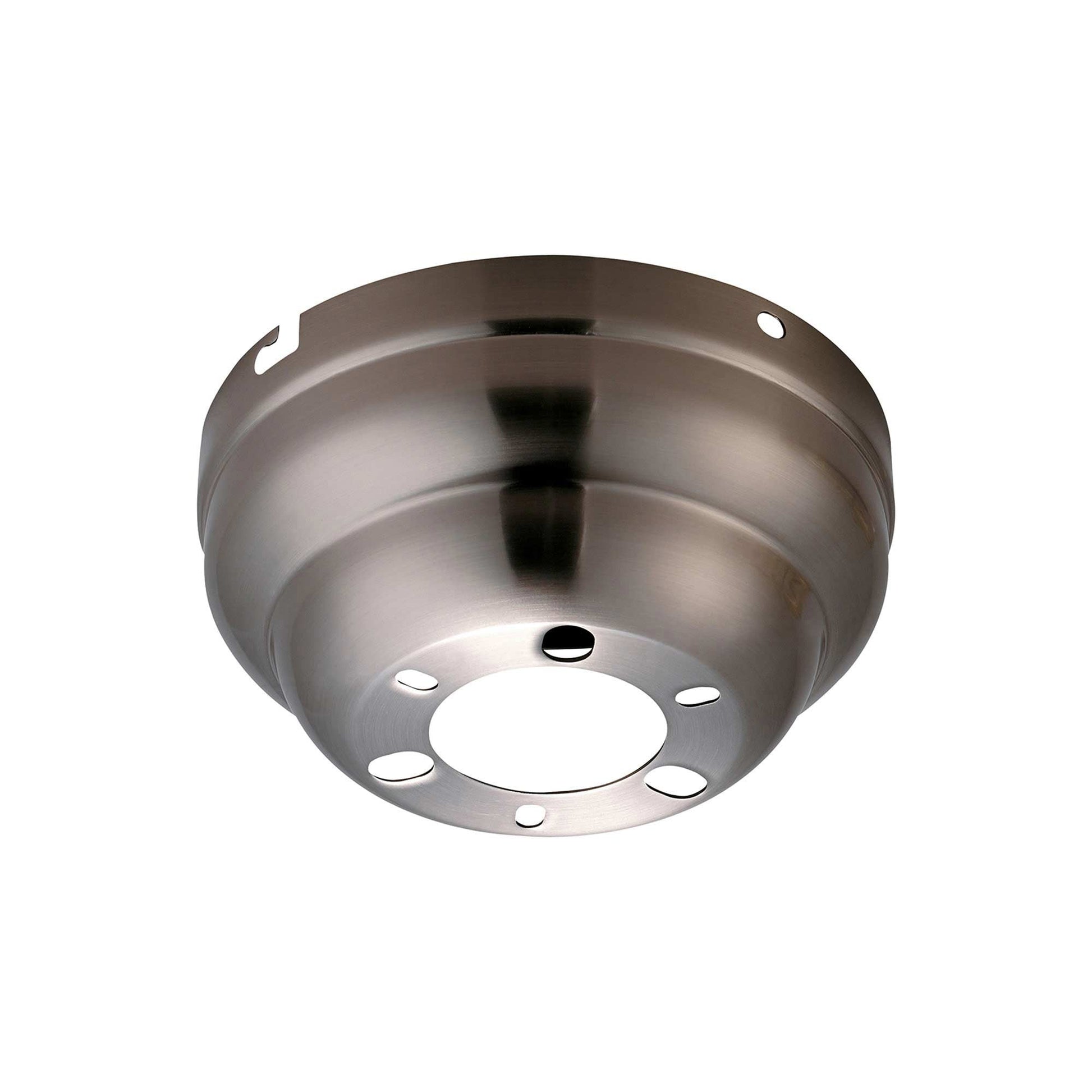 Flush Mount Canopy in Brushed Steel.