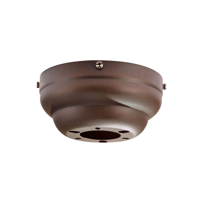 Flush Mount Canopy in Oil Rubbed Bronze.