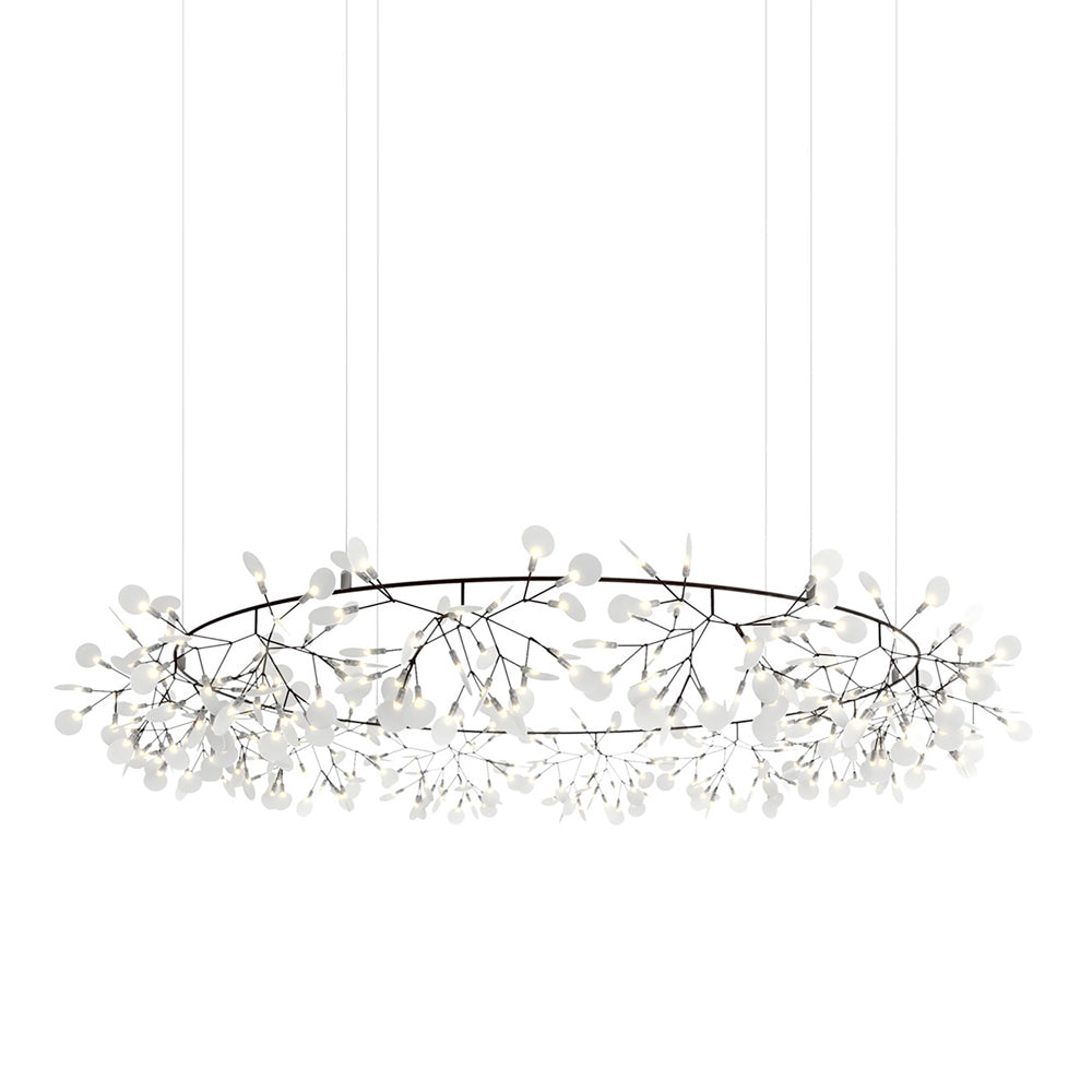 Heracleum III The Big O LED Pendant Light in Nickel (Big)