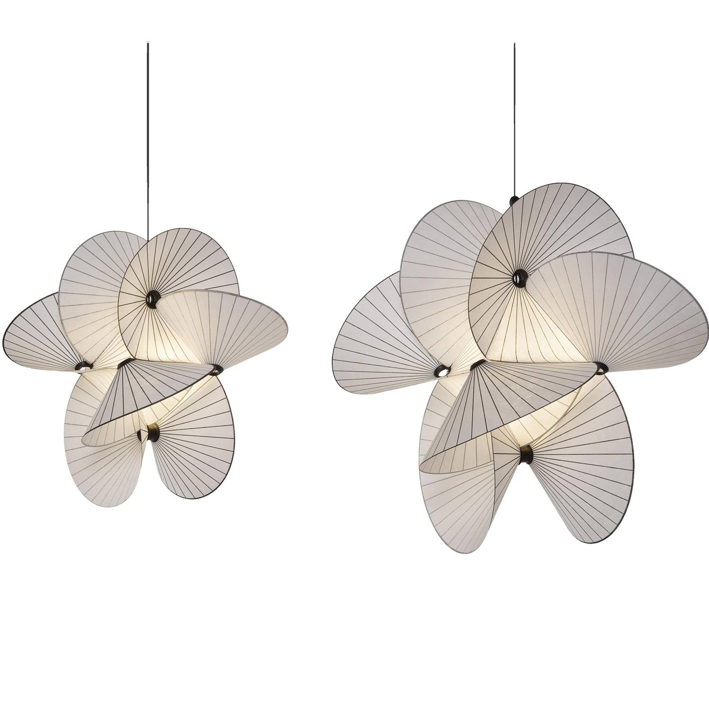 Serpentine Pendant Light in Detail.