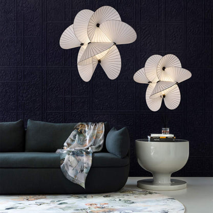 Serpentine Pendant Light in living room.