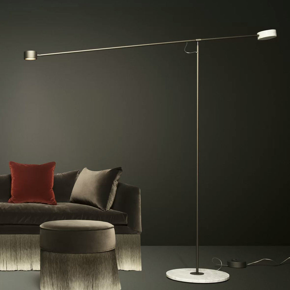 T LED Floor Lamp in living room.